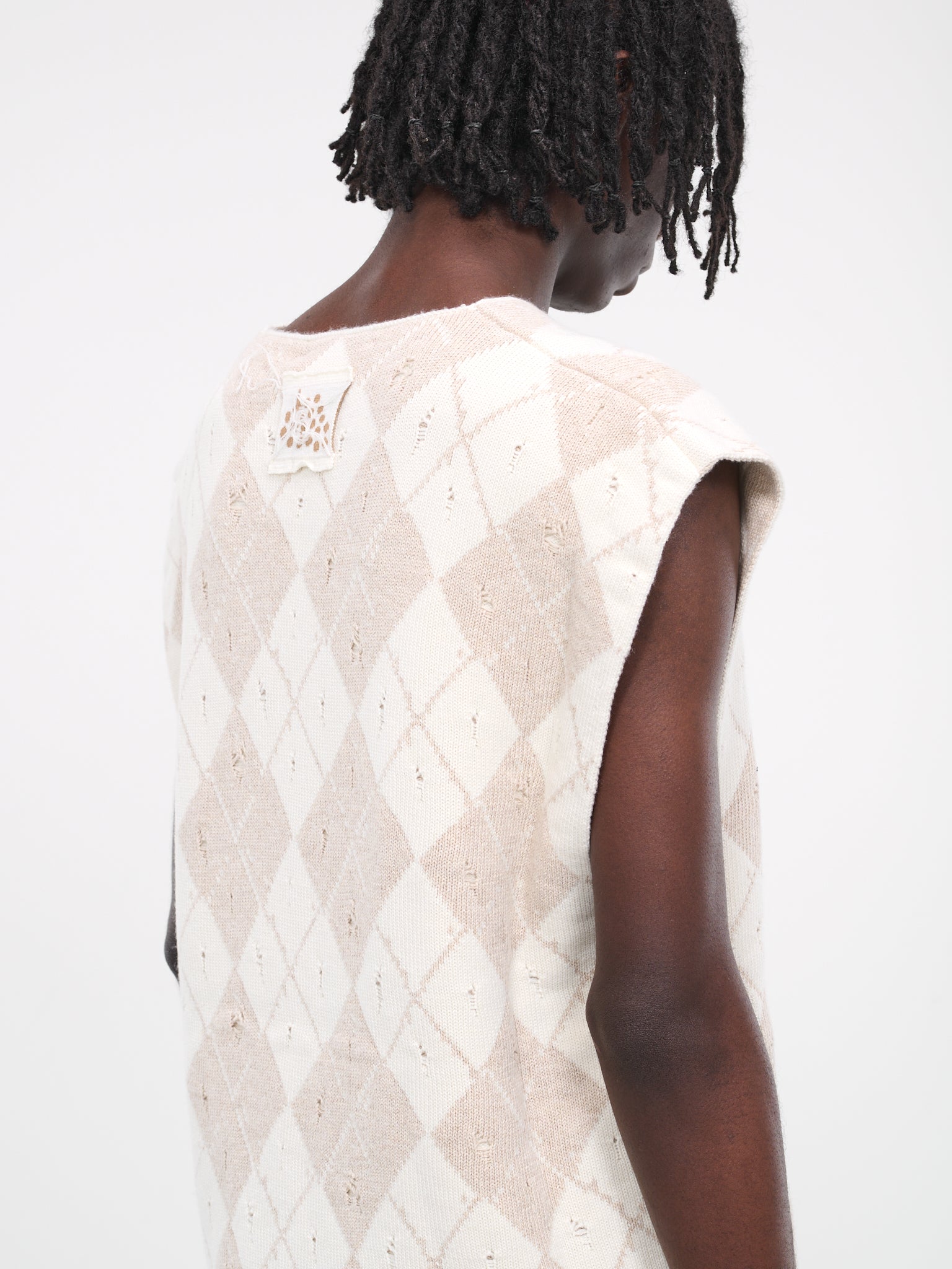 Argyle Vest (KTP14-01-SAND)