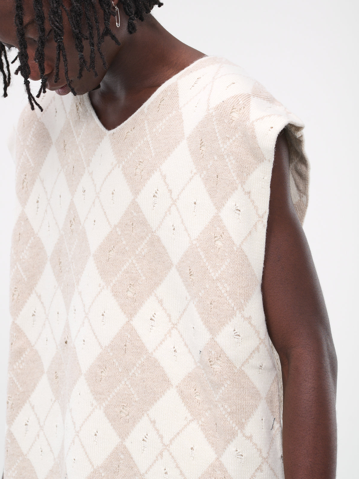 Argyle Vest (KTP14-01-SAND)