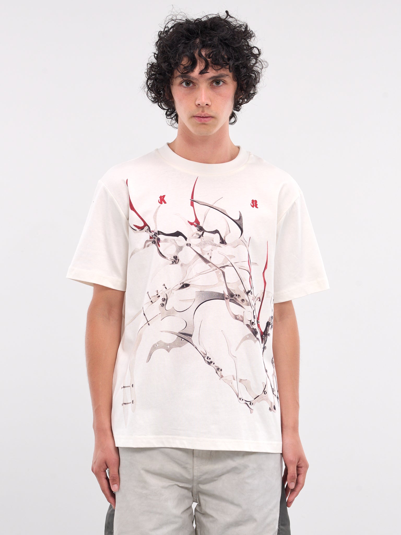 Printed Tee (KUF4MH02CP-JE130-WHITE)