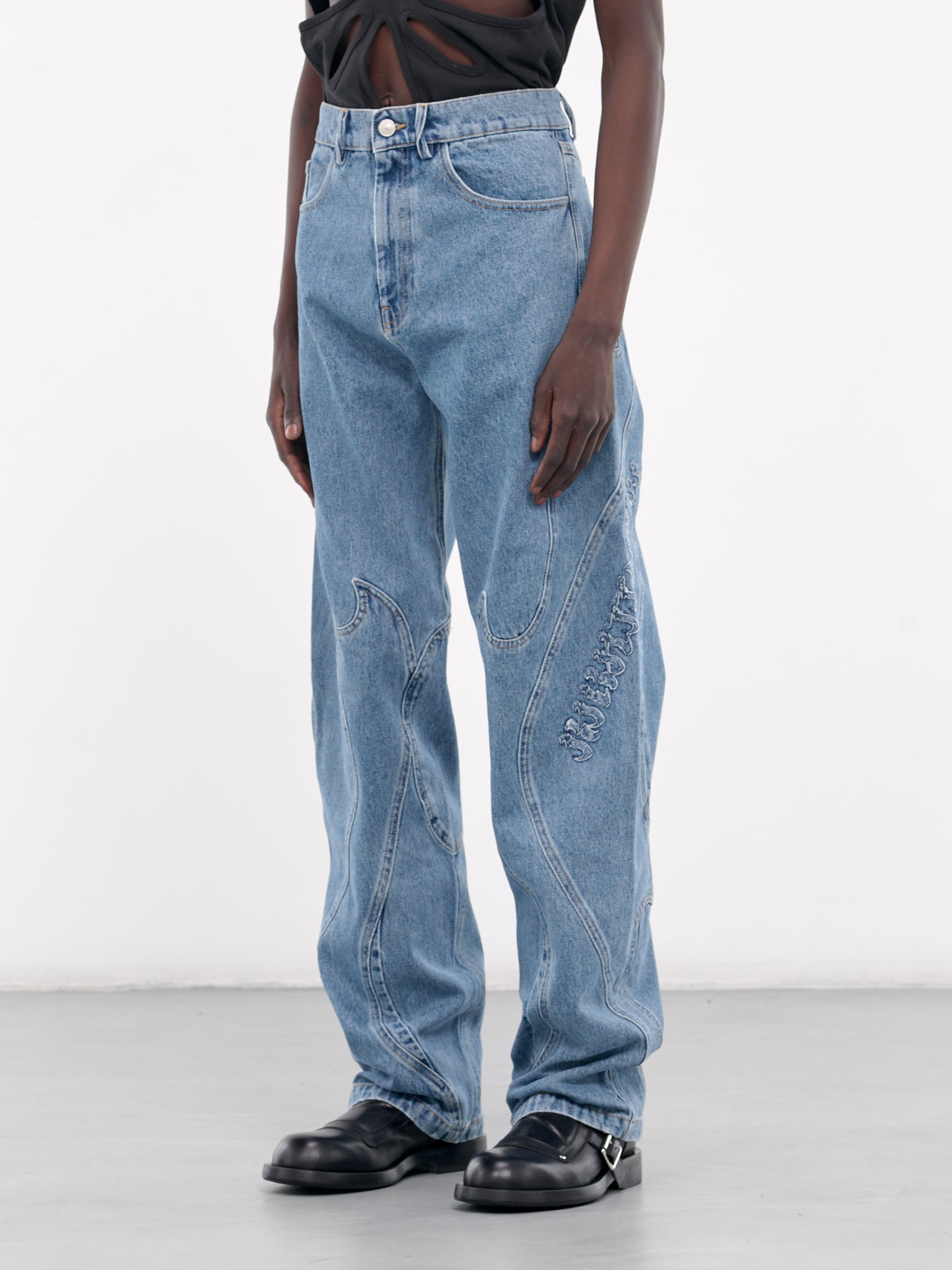 Rider Denim Jeans (KUF4MT02AP-TE427-BLUE)