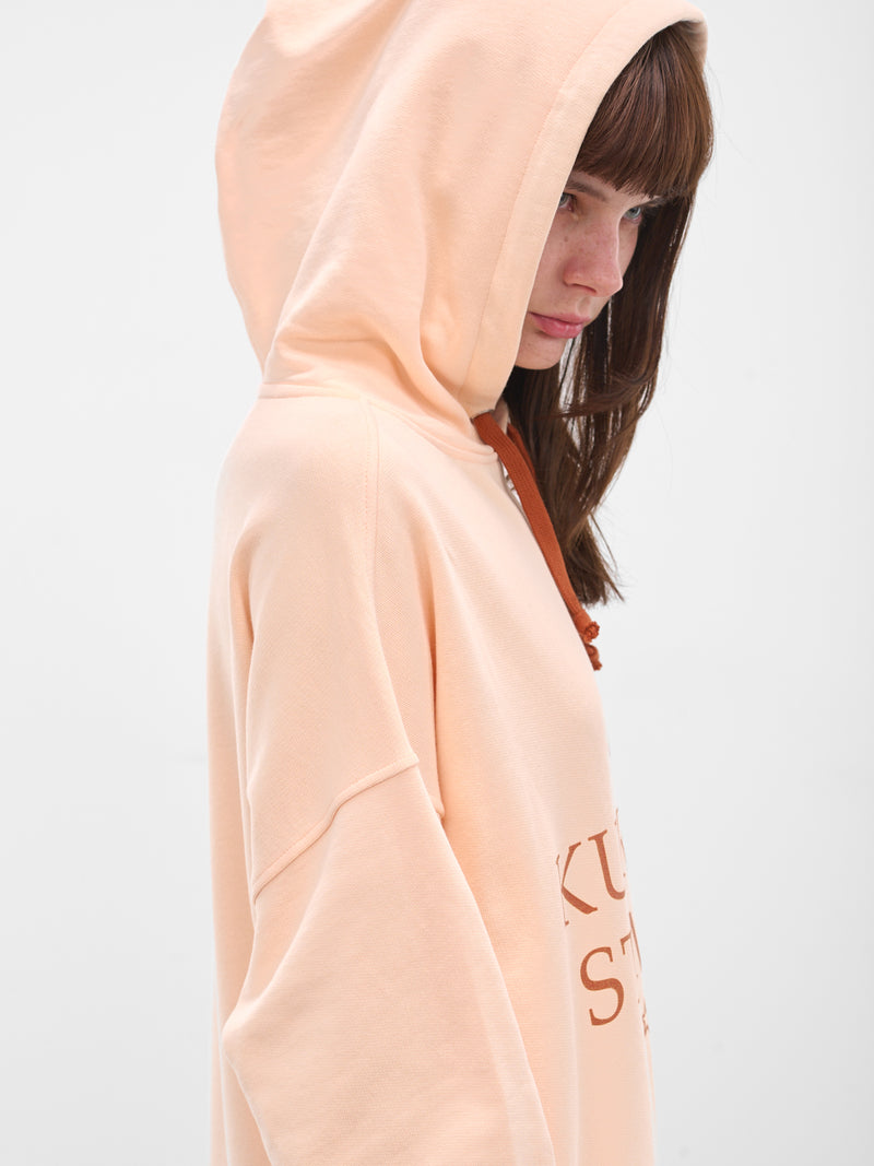 Beige 'St Mortiz' Hoodie Bubble Dress (KUR-HOTEL-ST-MORITZ-PEACH)
