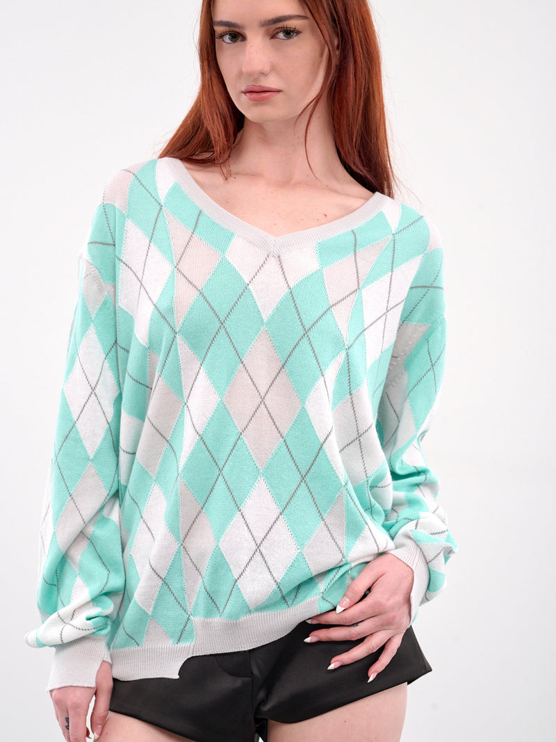 Kurt Knit Sweater (KURT-AQUA)