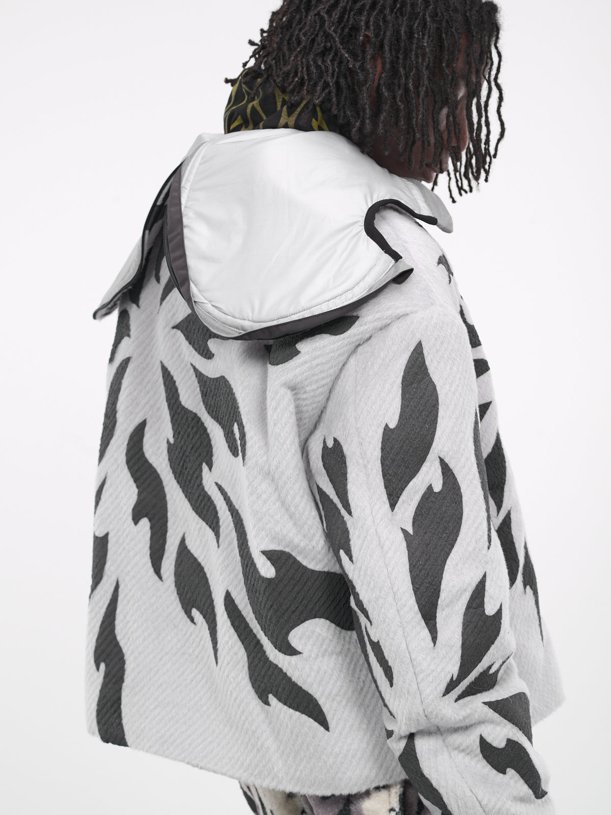 Fragment Fleece Jacket (KUW3HD04KR-C4002-051-GREY)