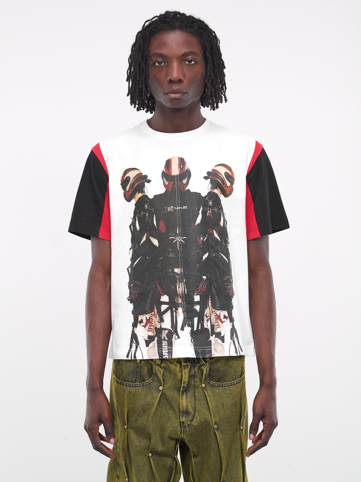Moto Men Tee (KUW3TS02KR-C4001-001-OFF-WHITE)