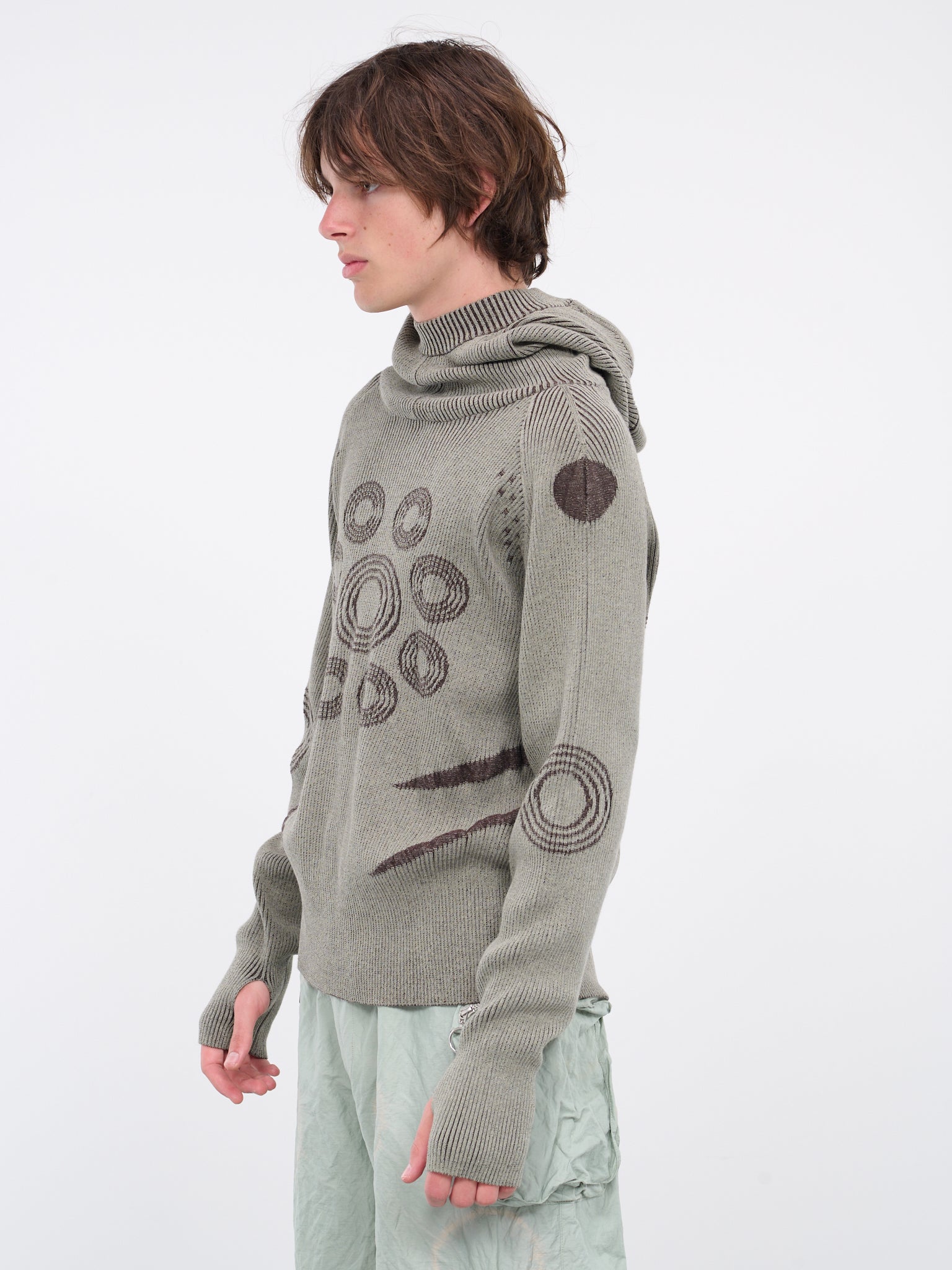 Graphic Hoodie (KW-HOODIE-DARK-OLIVE-SAGE)