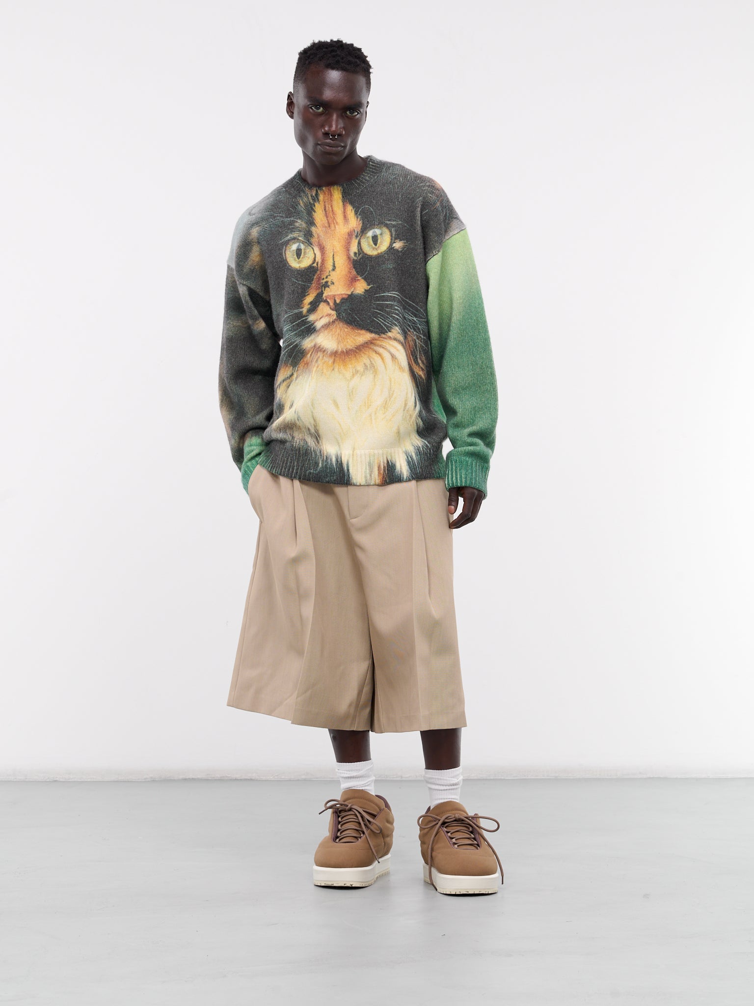 JW ANDERSON Cat Print Jumper H.Lorenzo