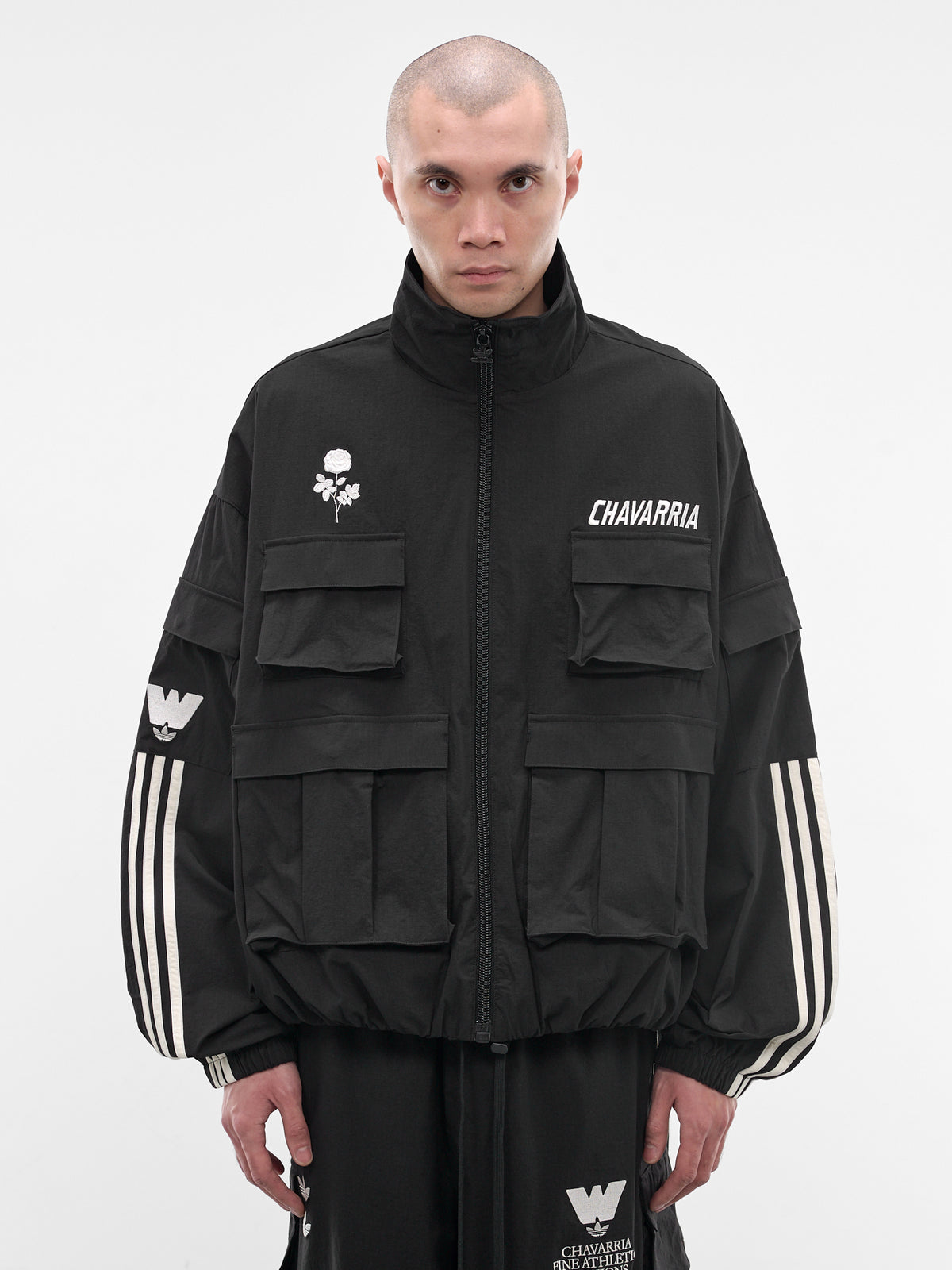 Willy Chavarria x Adidas Cargo Jacket (KW1732-BLACK)