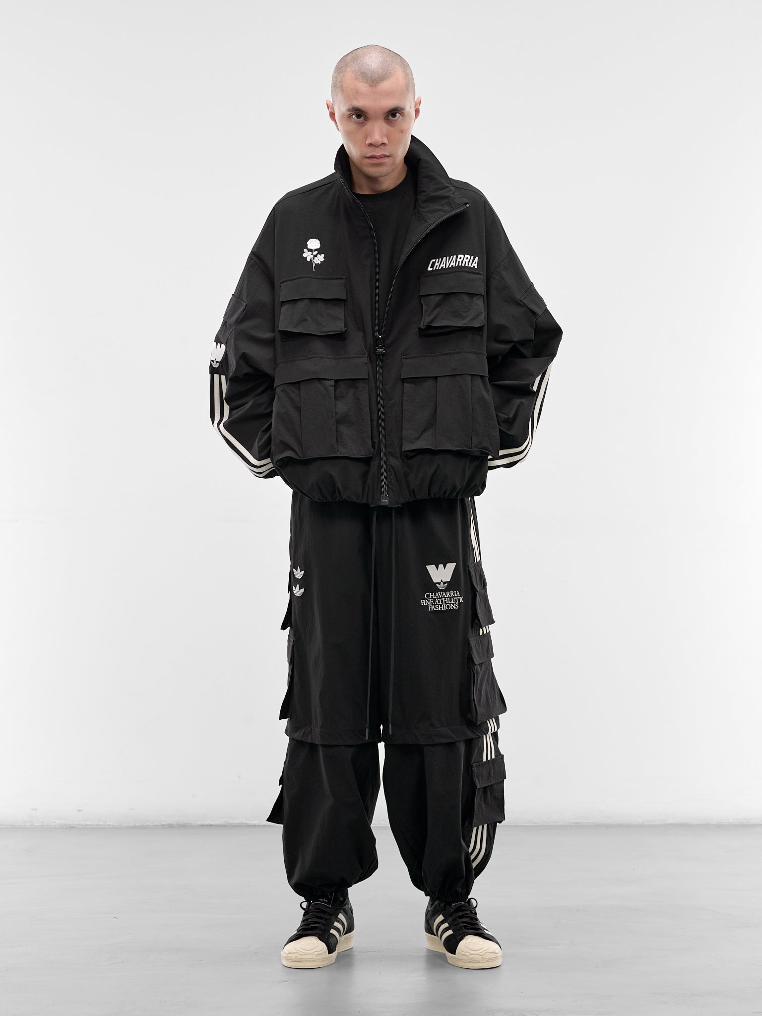 Willy Chavarria x Adidas Cargo Jacket (KW1732-BLACK)