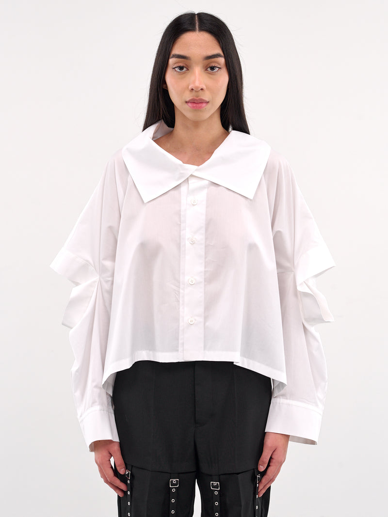 LIGHT FLANNEL COAT WITH HARNESS DETAILS – THE SHOP YOHJI