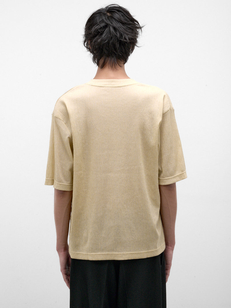 Light Beige Relaxed Tee (LA68JK116-40-LIGHT-BEIGE)