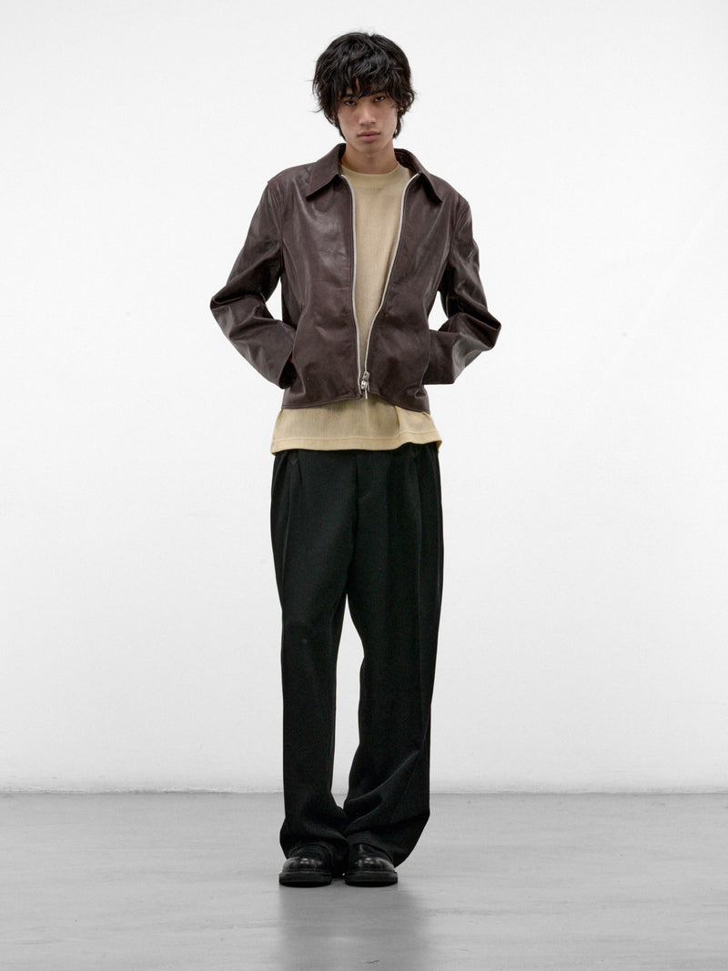 Light Beige Relaxed Tee (LA68JK116-40-LIGHT-BEIGE)