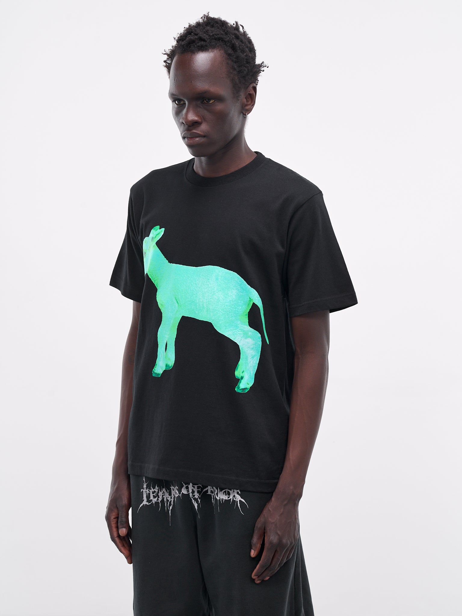 LA MASKARADE Lamb Graphic Tee | H.Lorenzo - side