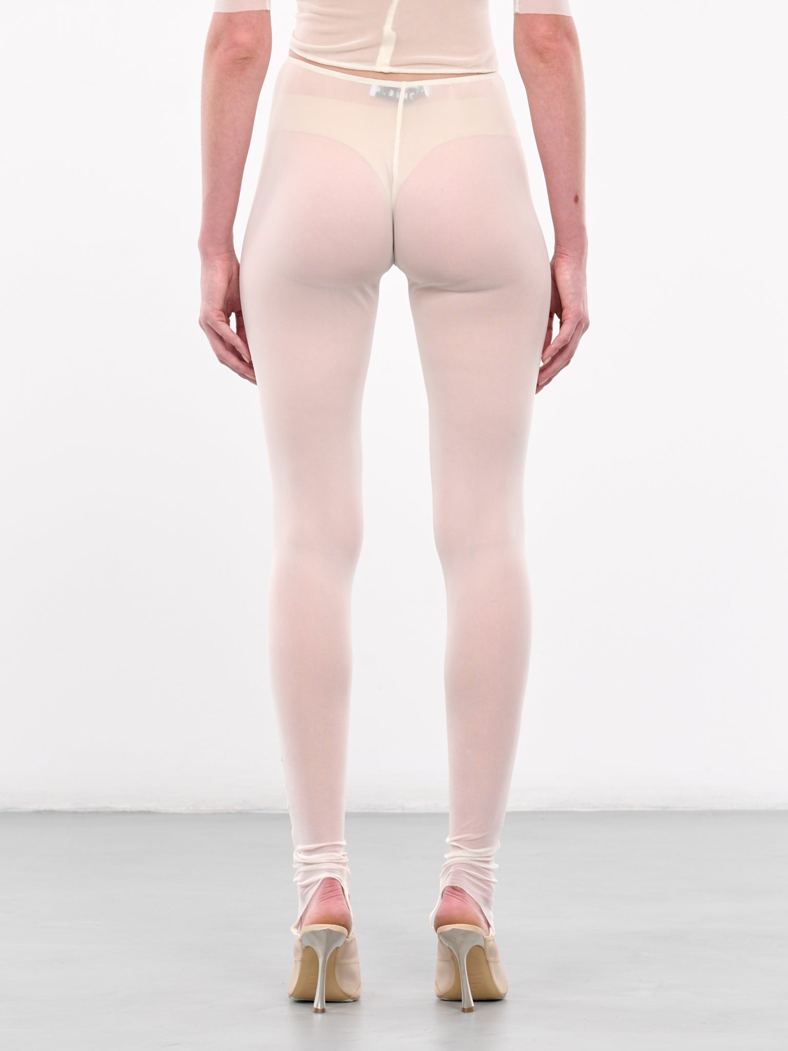 Pearl mesh leggings deals