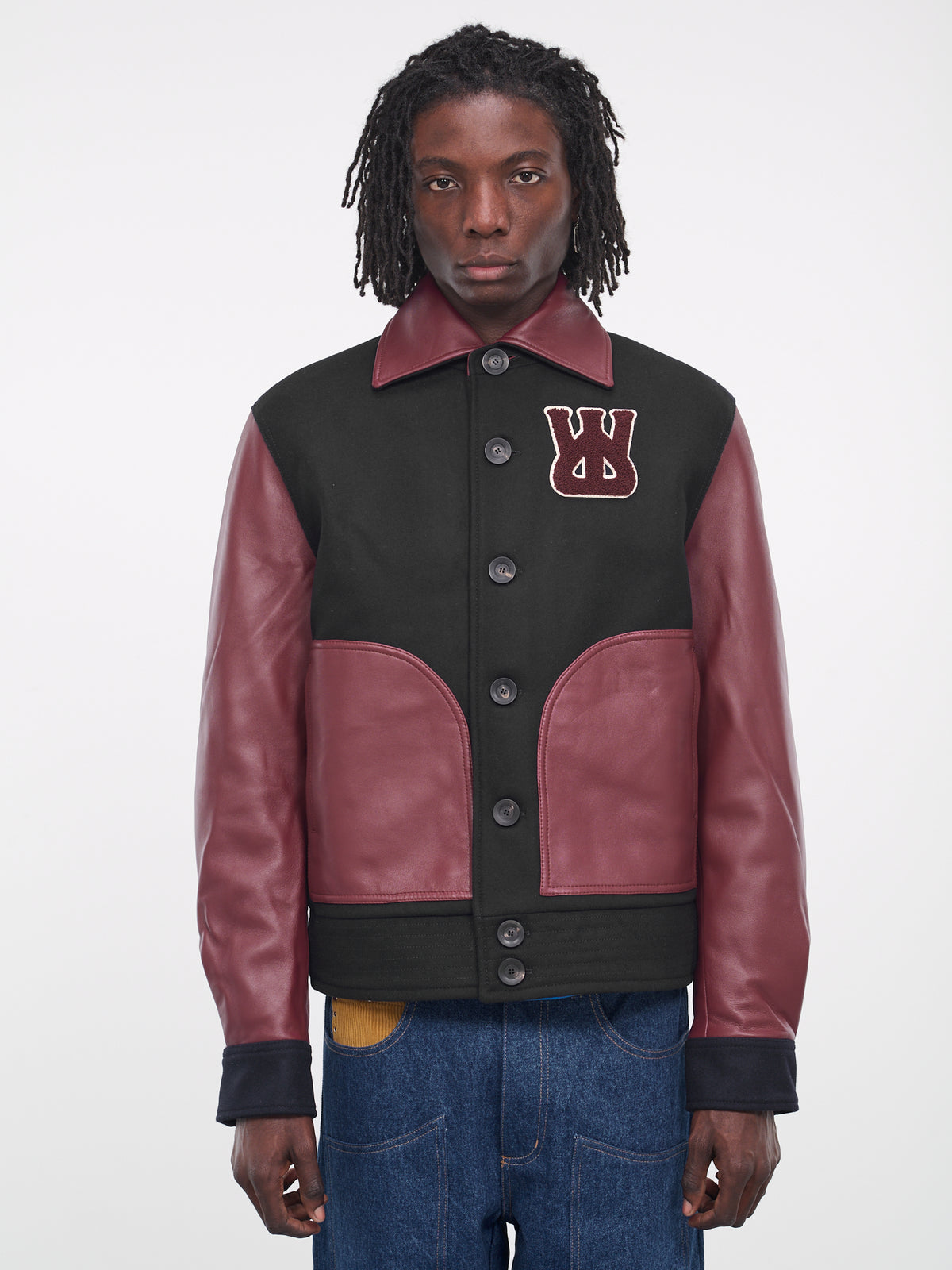 Harlem Jacket (LE04-WO02-599-NAVY-RED)