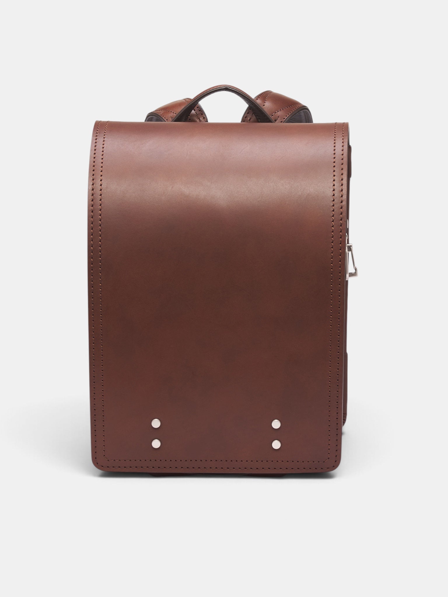 Brown Steerhide Randoseru Backpack (RANDSERU-STEERHIDE-MED-BROWN)