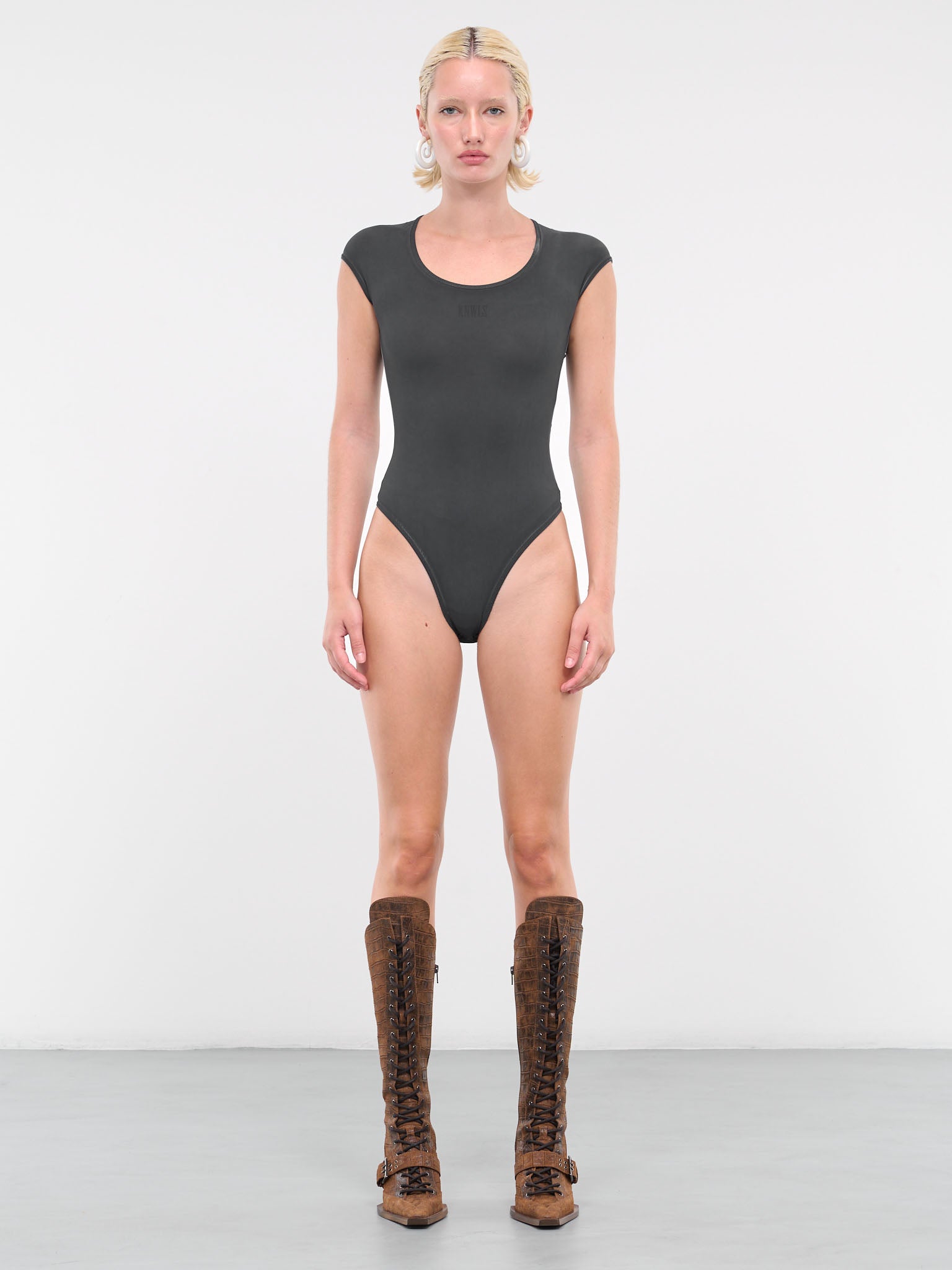 Lily Leo Bodysuit (LILYLEO0-WASH-BLACK)