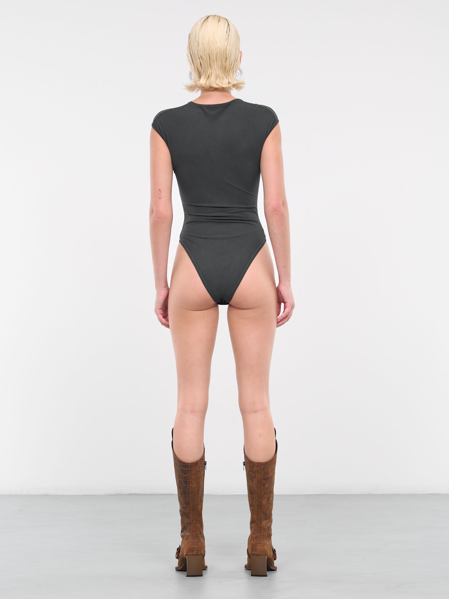Lily Leo Bodysuit (LILYLEO0-WASH-BLACK)