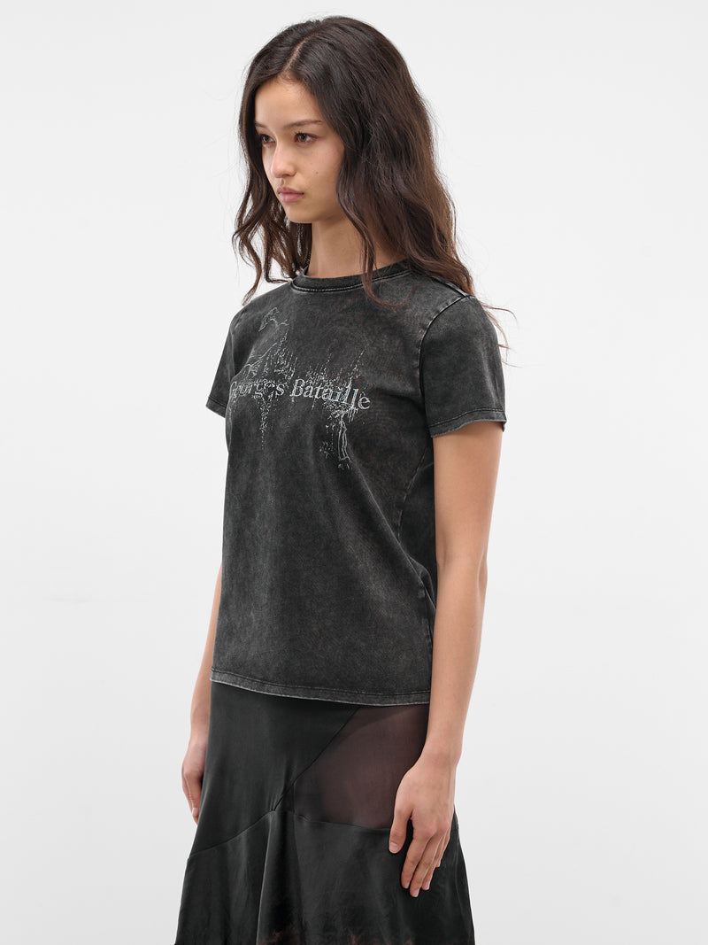 Black Bataille BB Graphic Tee (LKSS26-BATAILLE-BB-BLACK