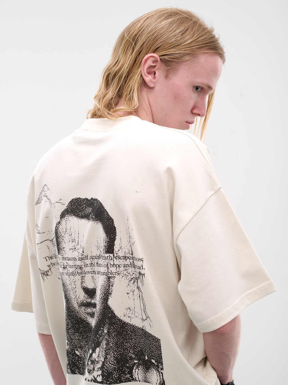 Bone Bataille Graphic Oversized Tee (LKSS26-BATAILLE-BONE)