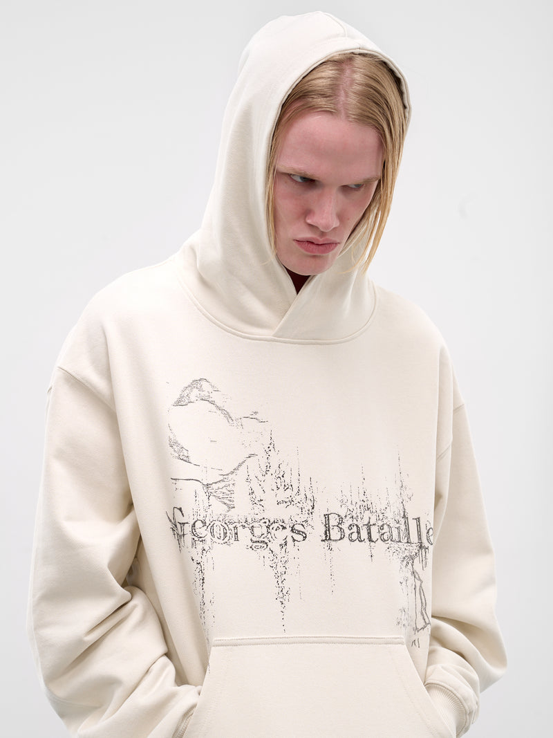 Bone Bataille Graphic Oversized Hoodie (LKSS26-BATAILLE-BONE)