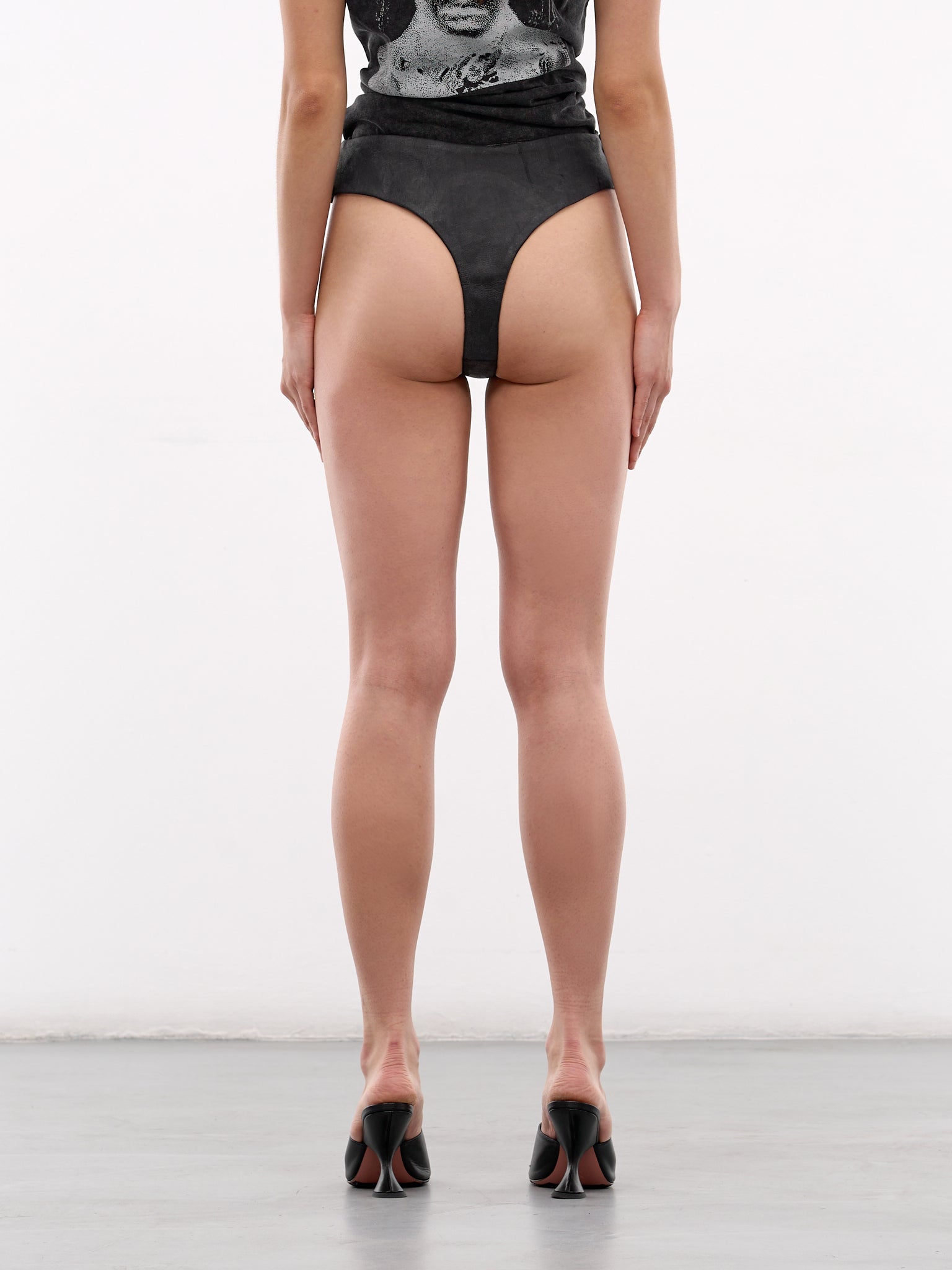 Black Leather Cat Panties (LKSS26-CAT-BLACK)