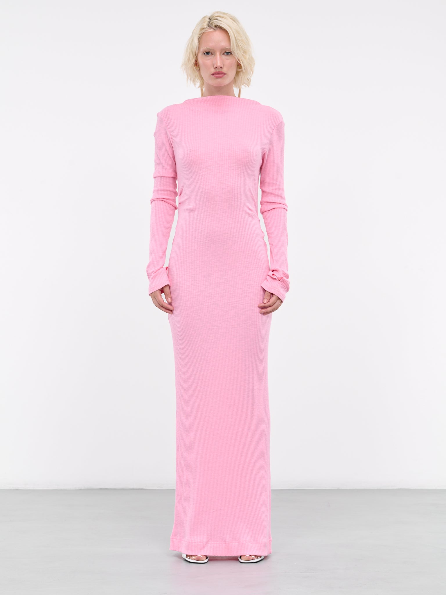 MAITREPIERRE | H.Lorenzo|Louisa Dress (LOUISA2-PINK), M / PINK MAITREPIERRE | H.Lorenzo|Louisa Dress (LOUISA2-PINK), M / PINK