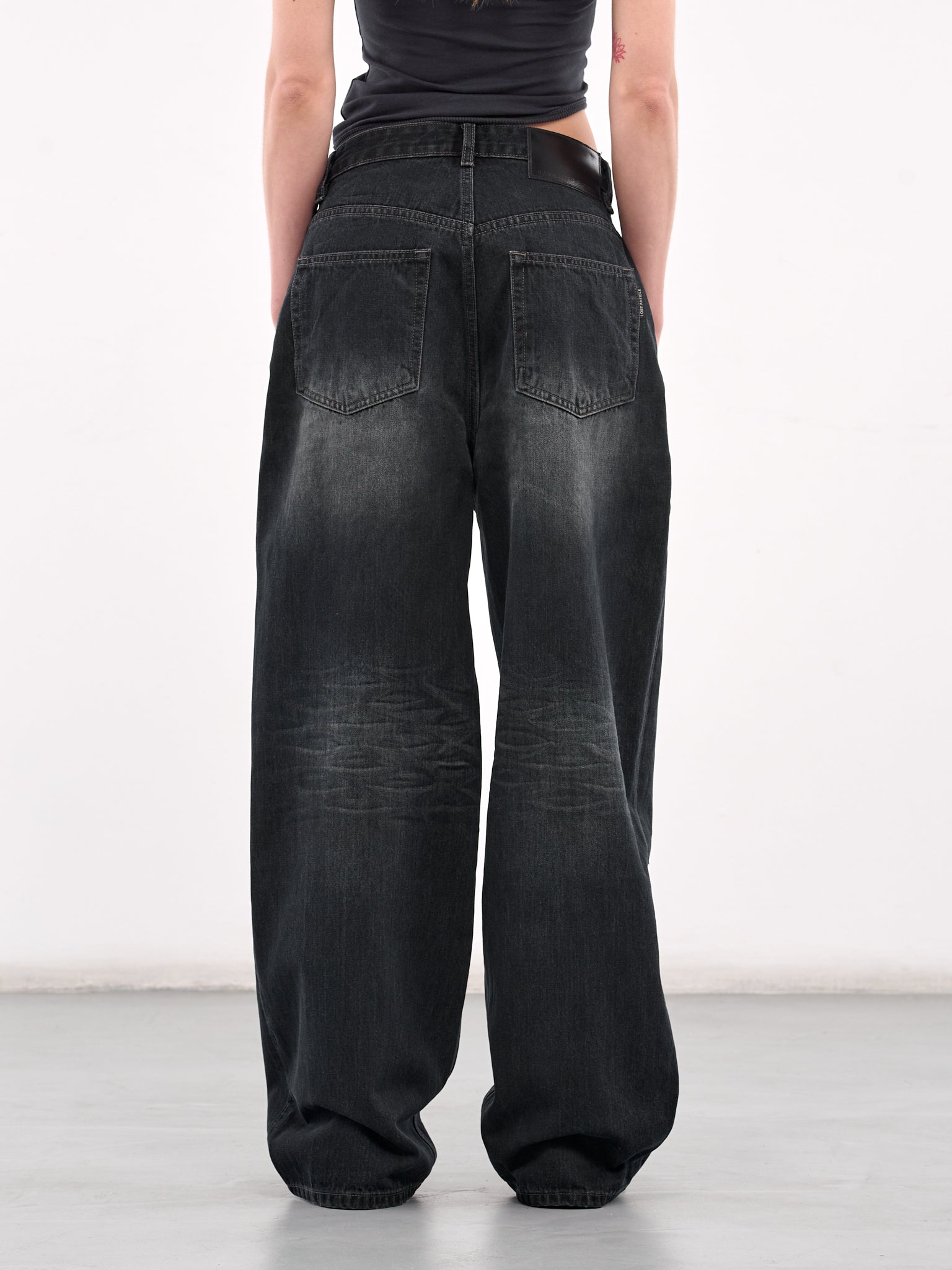 Dirty Baggy Jeans (LR251DPASP03-BLUE)