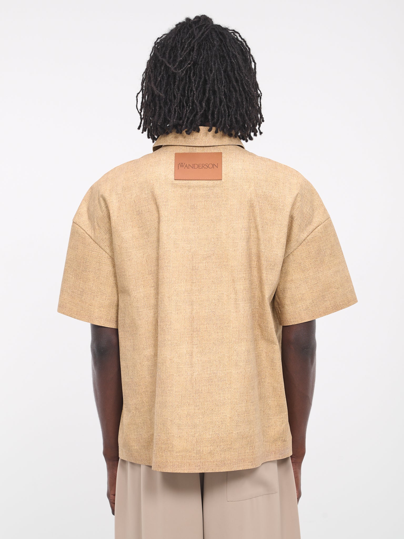 Leather Polo Shirt (LT0050-LT0082-150-SAND)