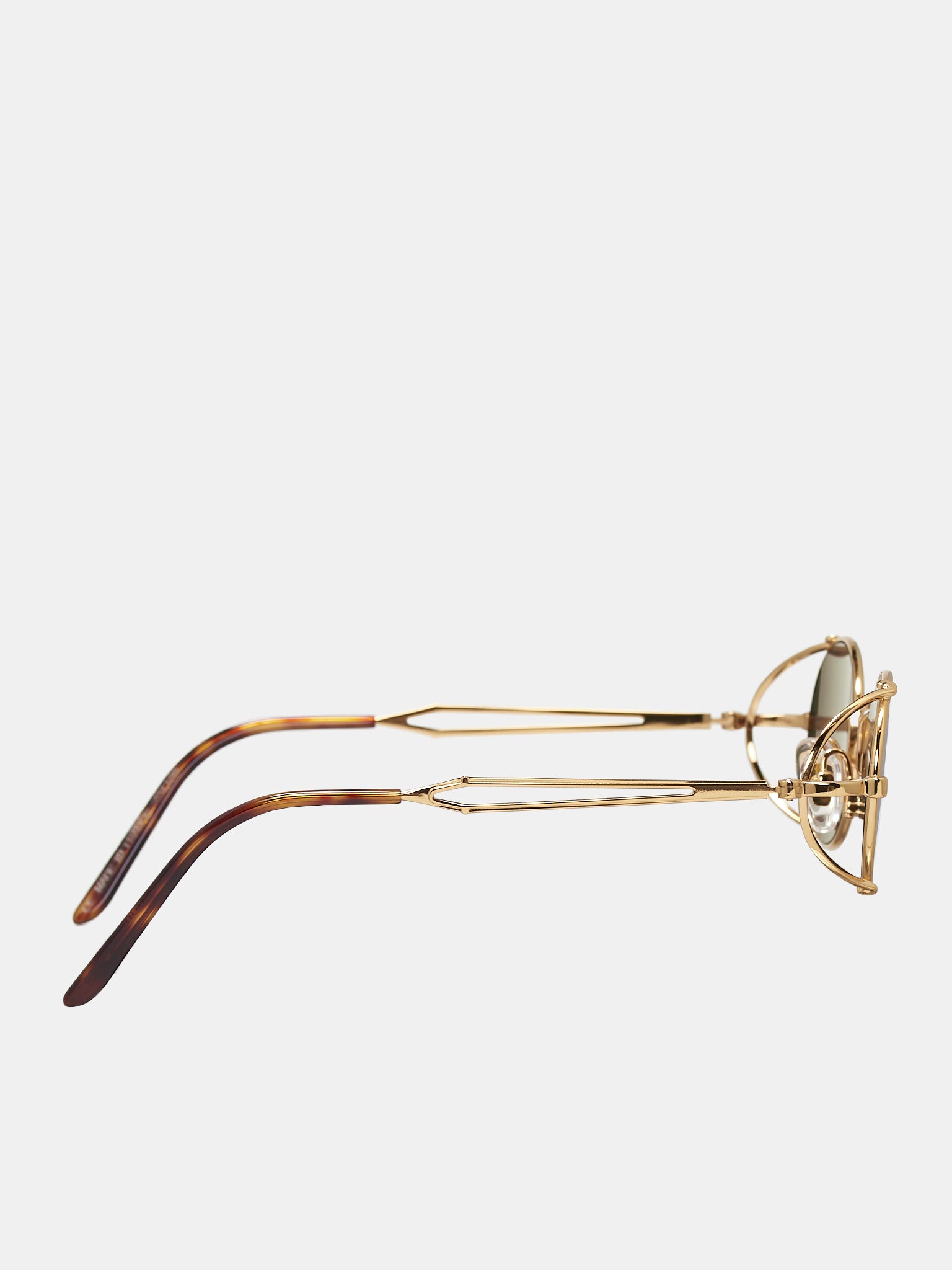 Gold 55-3175 Sunglasses (LU003-X032-92-GOLD)