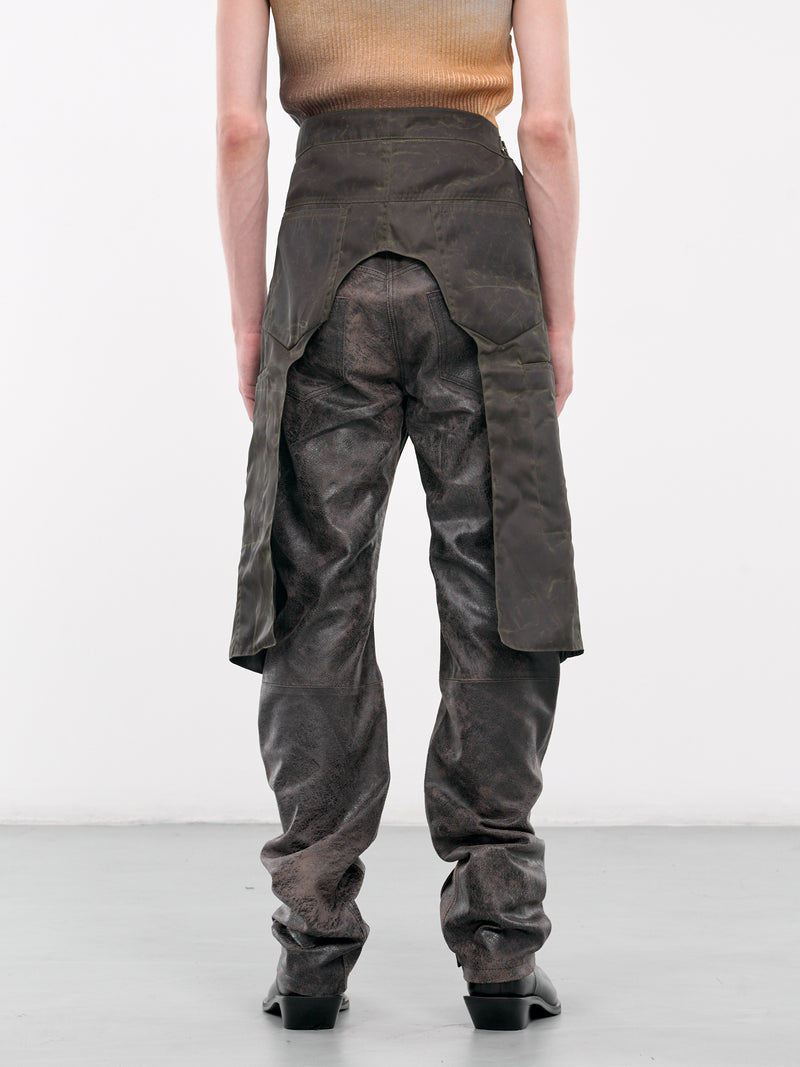 Luka Wrap Skirt (LUKA-WRAP-SKIRT-DARK-GREEN)