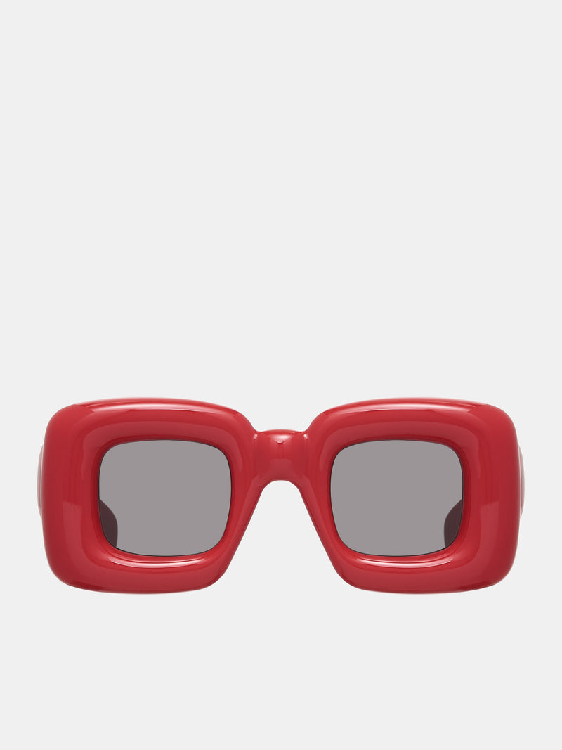 LOEWE Inflated Rectangular Sunglasses | H. Lorenzo - front