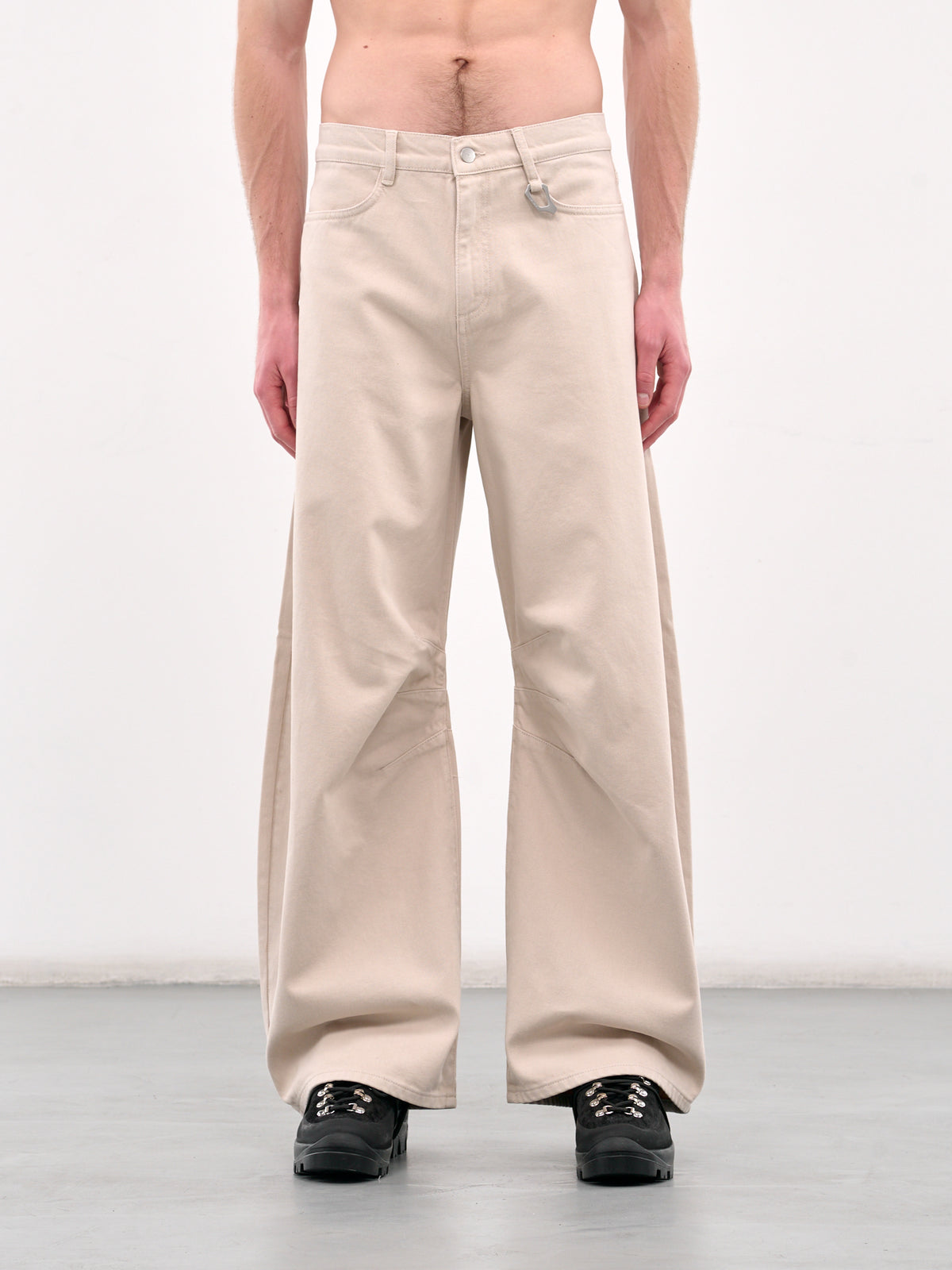 Loam Denim Trousers (M-10-199-STONE)
