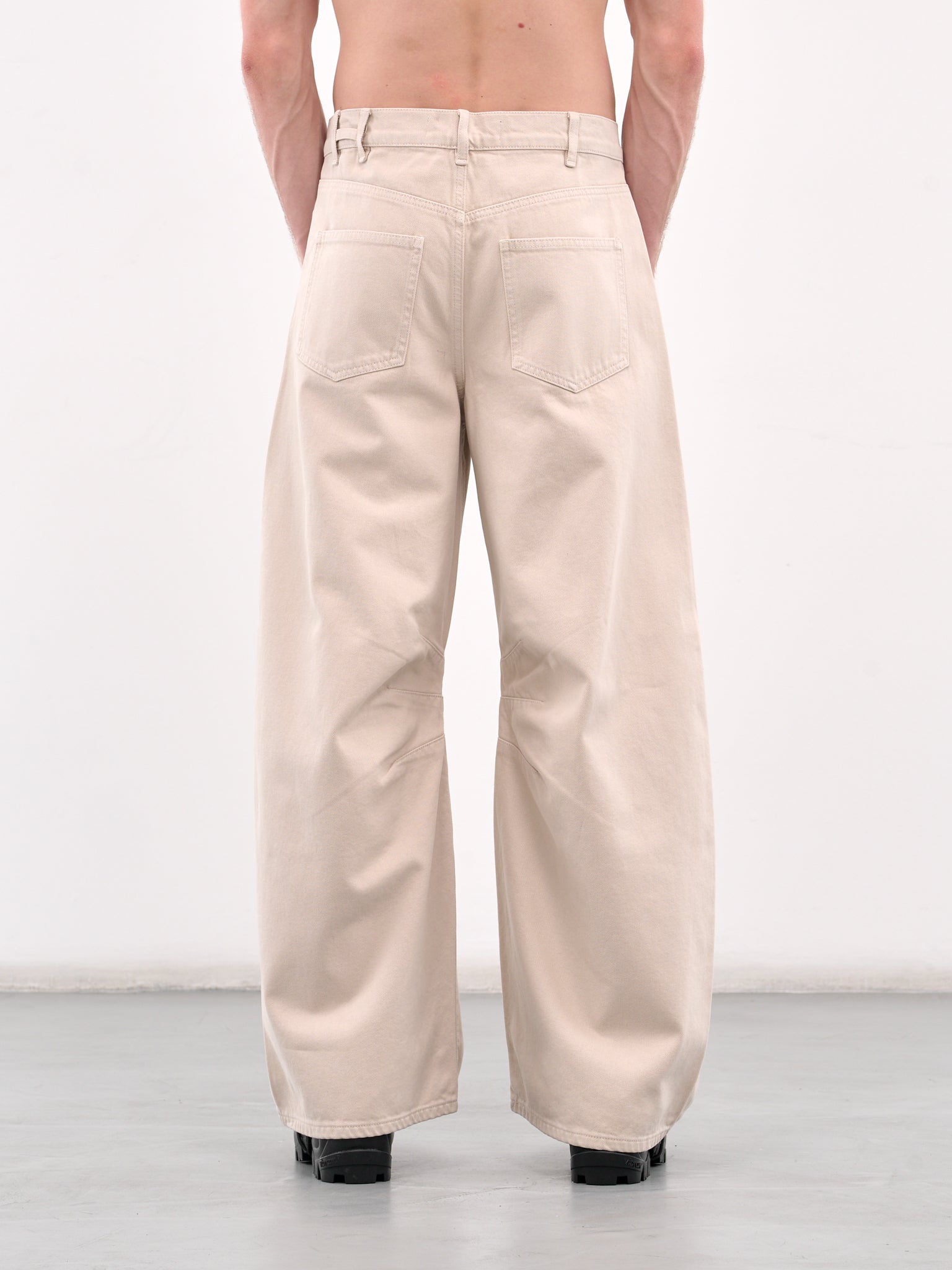 Loam Denim Trousers (M-10-199-STONE)