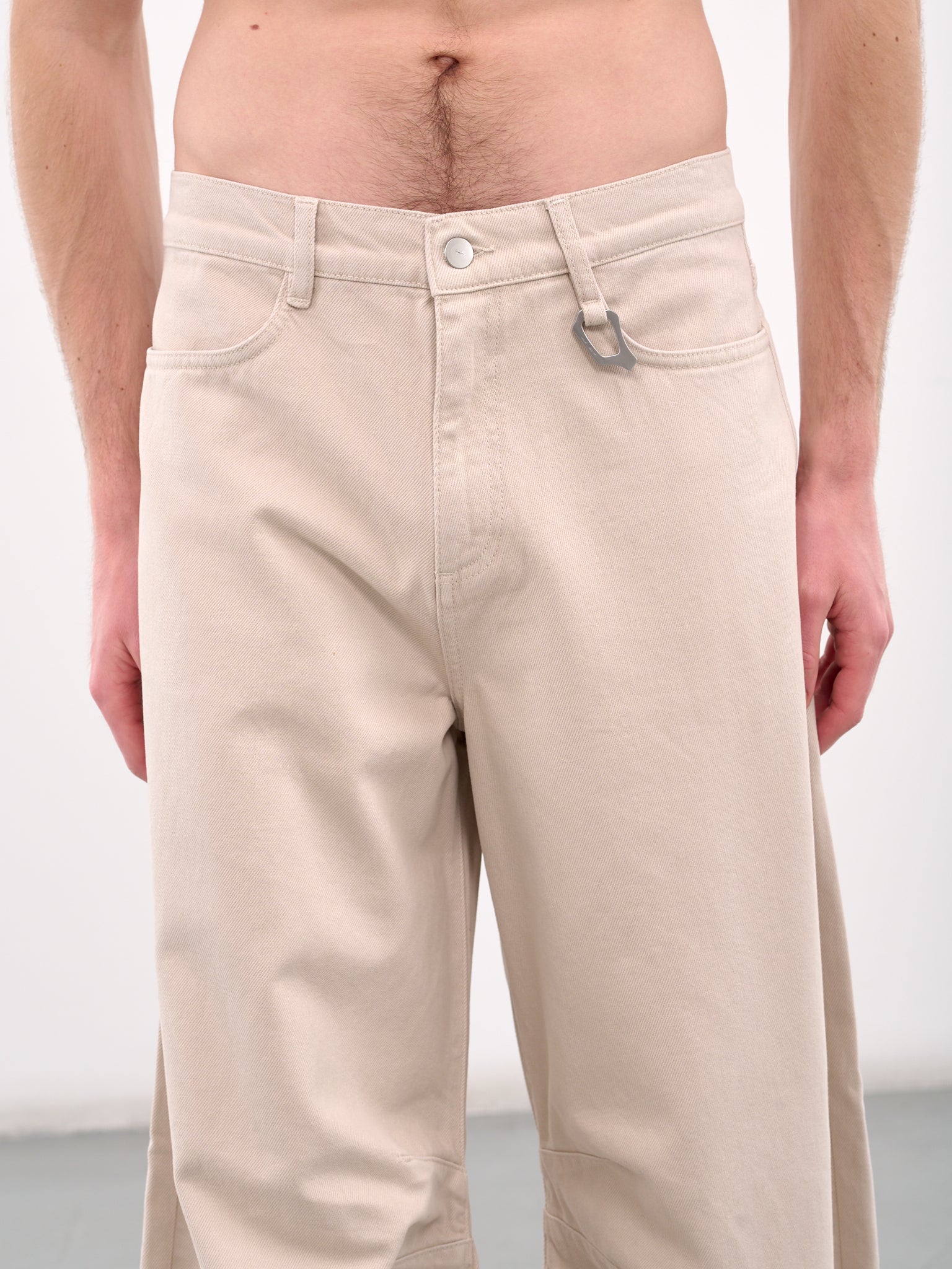 Loam Denim Trousers (M-10-199-STONE)