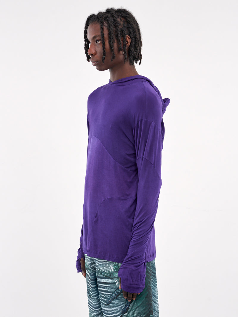 M-Skin Hooded Top (M-LSTS-M-SKIN-VIOLET)