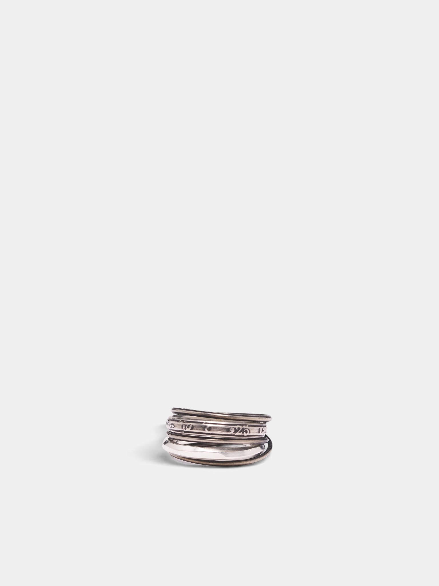 Silver 3-Combo Unity Ring (M1192-SILVER)