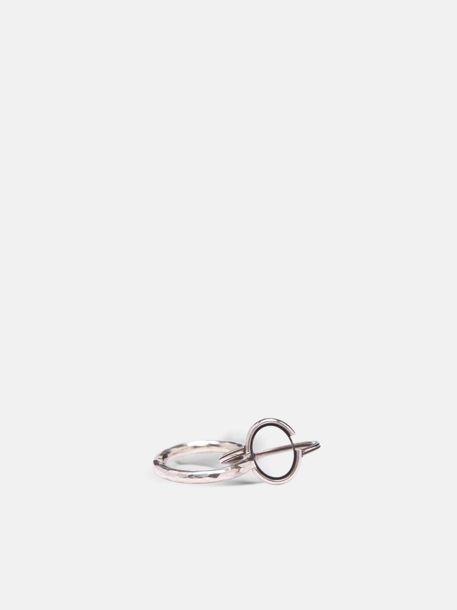 Silver Connected Unity Ring (M1261-SILVER)