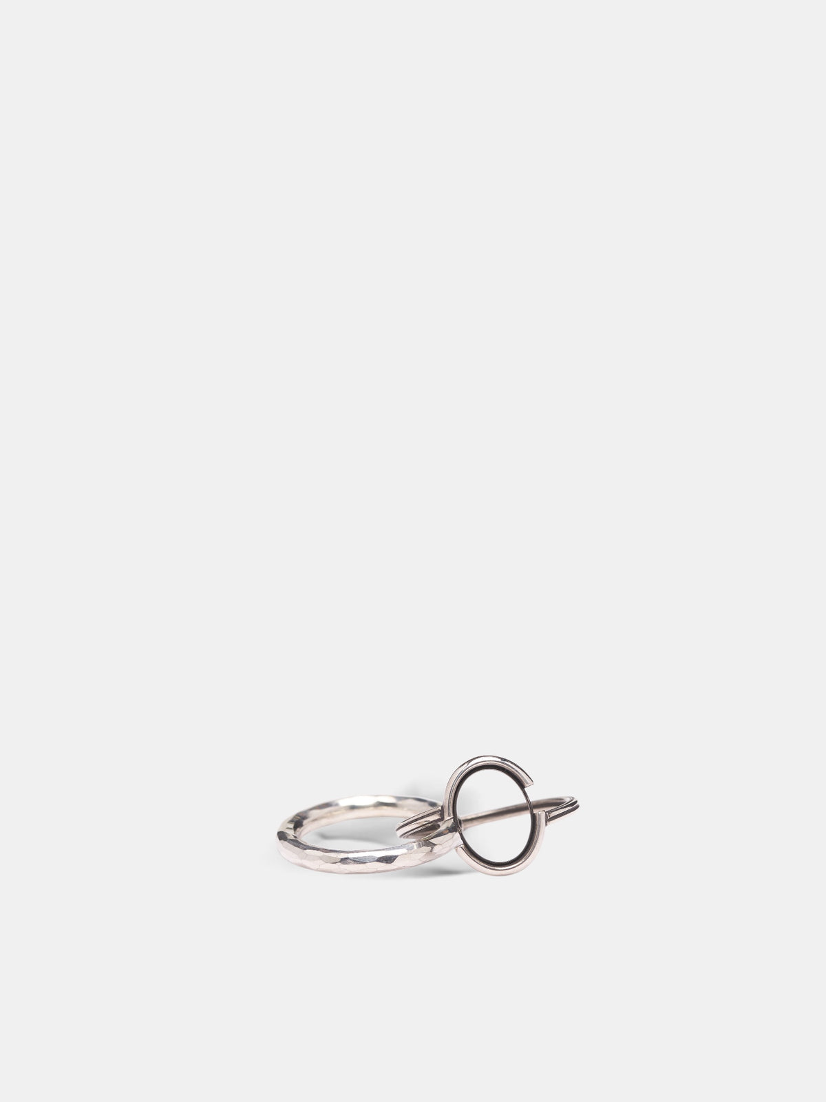 Silver Connected Unity Ring (M1261-SILVER)