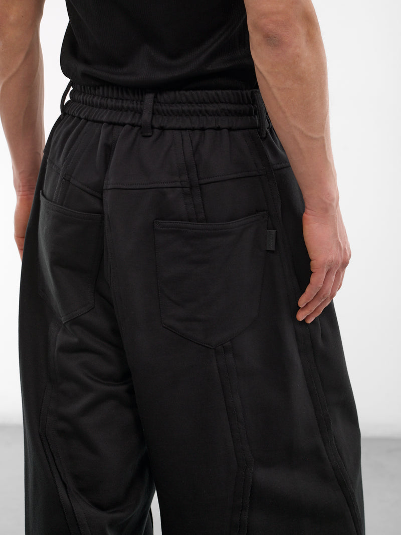 Cotton Deconstructed Biascast Training Pants (MI2PT716BK-BLACK)