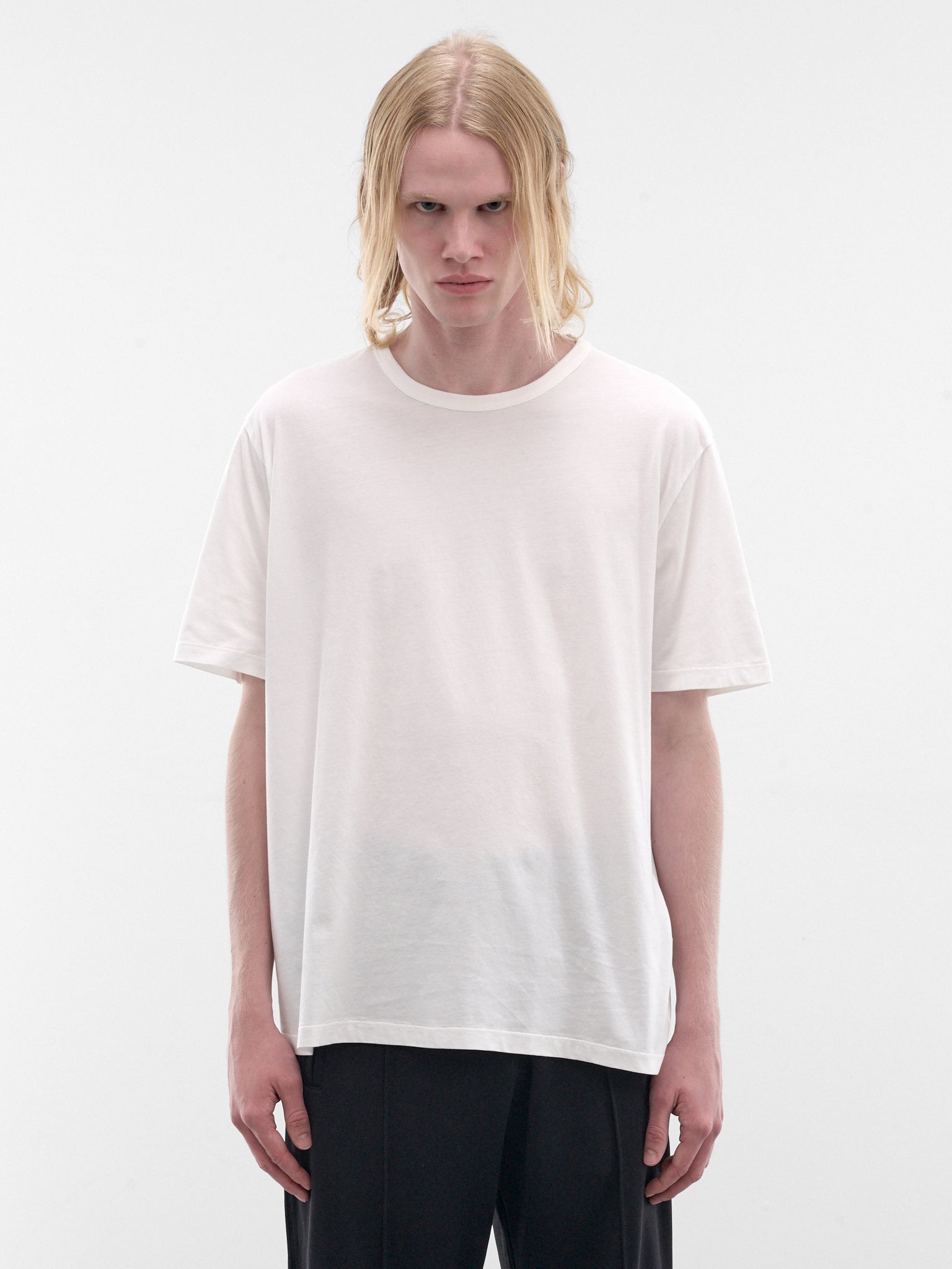 White New Box Jersey Tee (M2206NW-WHITE-CLEAN-JERSEY)
