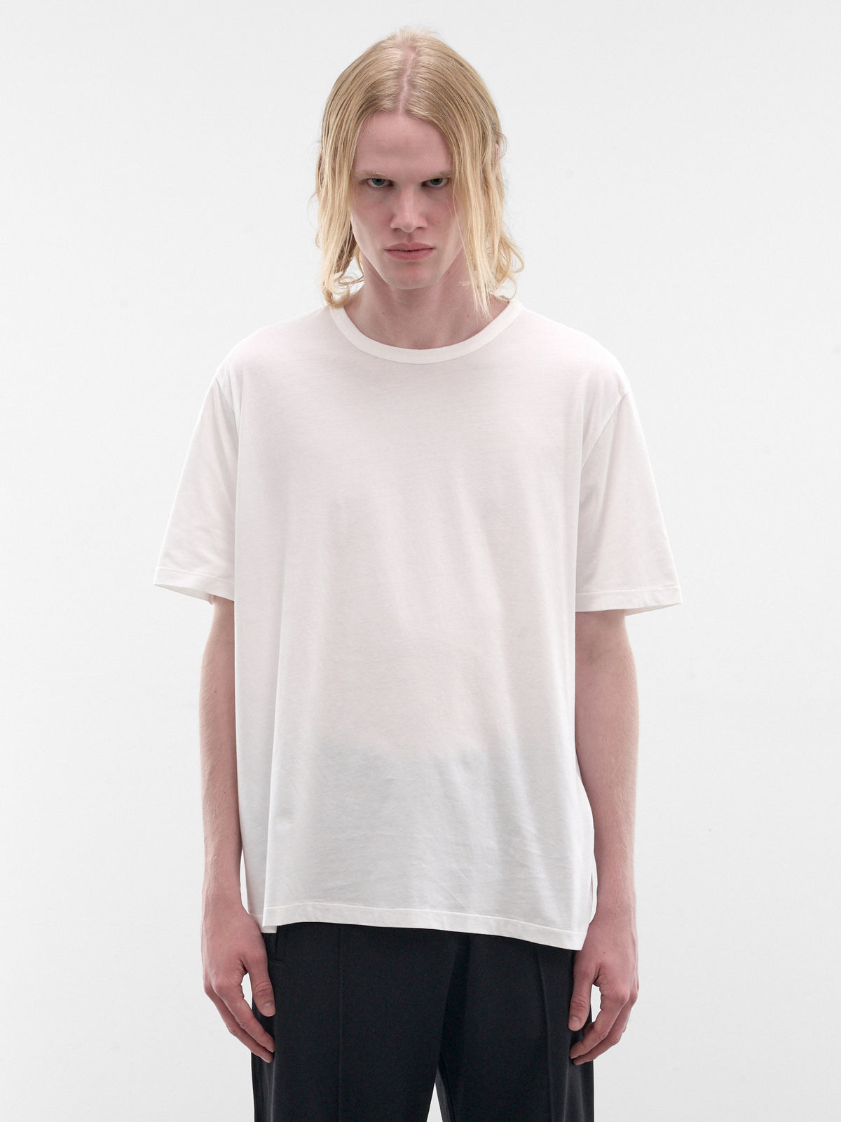 White New Box Jersey Tee (M2206NW-WHITE-CLEAN-JERSEY)