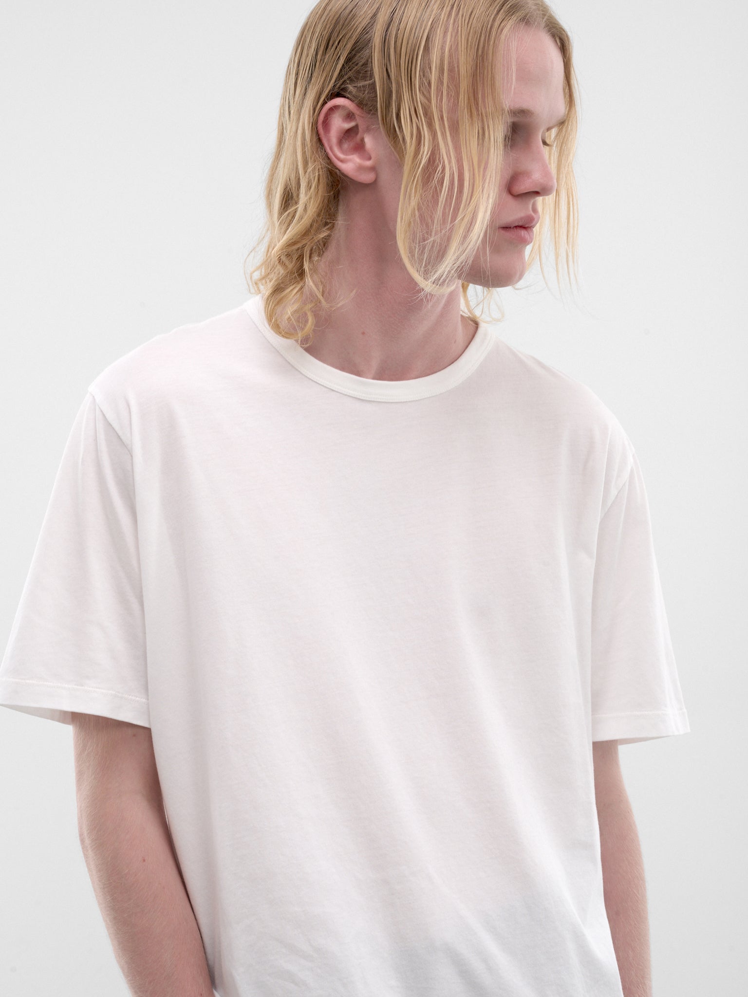 White New Box Jersey Tee (M2206NW-WHITE-CLEAN-JERSEY)