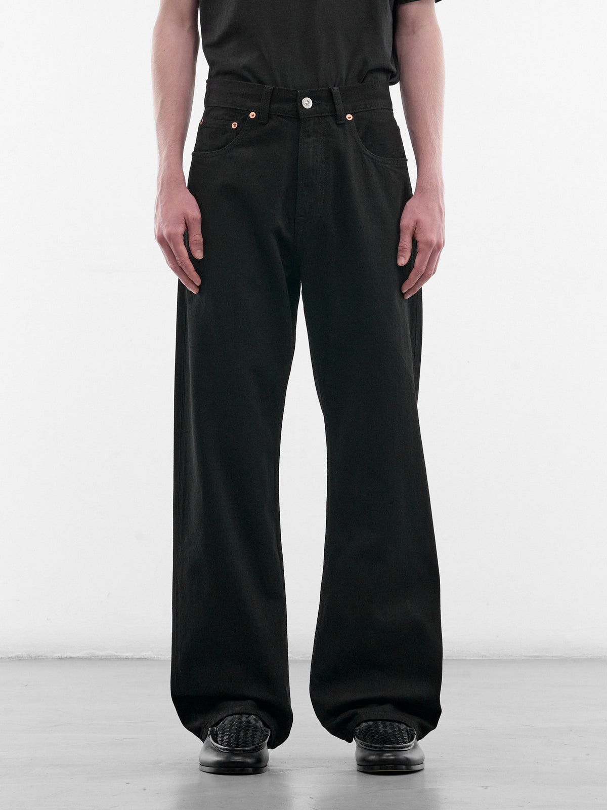 Black Selvedge Third Cut Jeans (M2255TCB-BLACK-SELVEDGE)