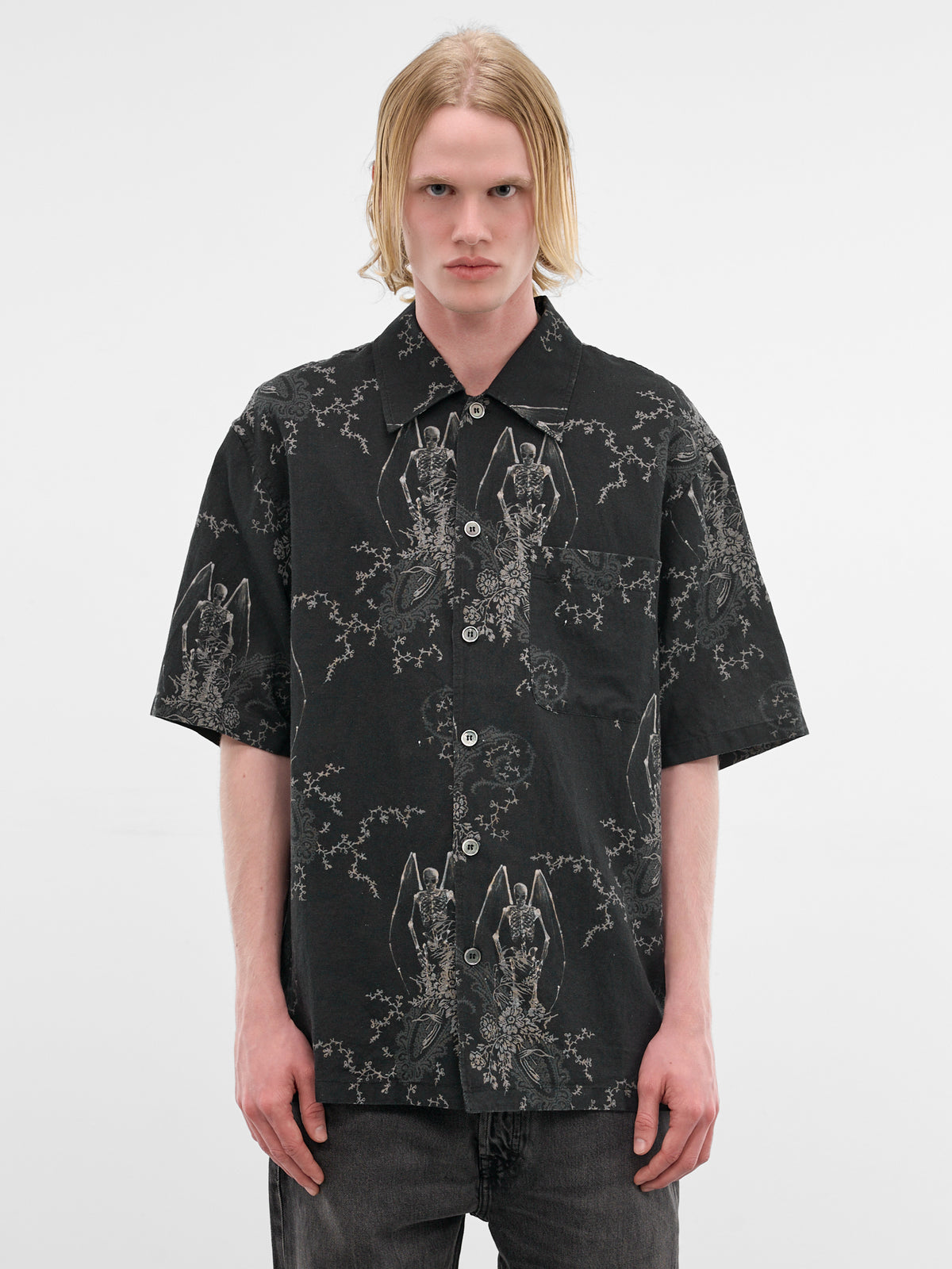 Death Paisley Linen Every Shirt (M2262EDP-DEATH-PAISLEY-PRINT)