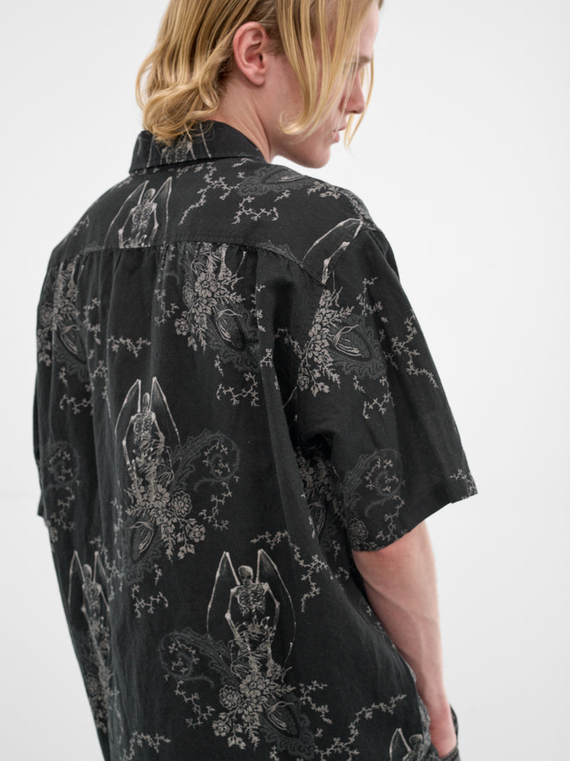 Death Paisley Linen Every Shirt (M2262EDP-DEATH-PAISLEY-PRINT)