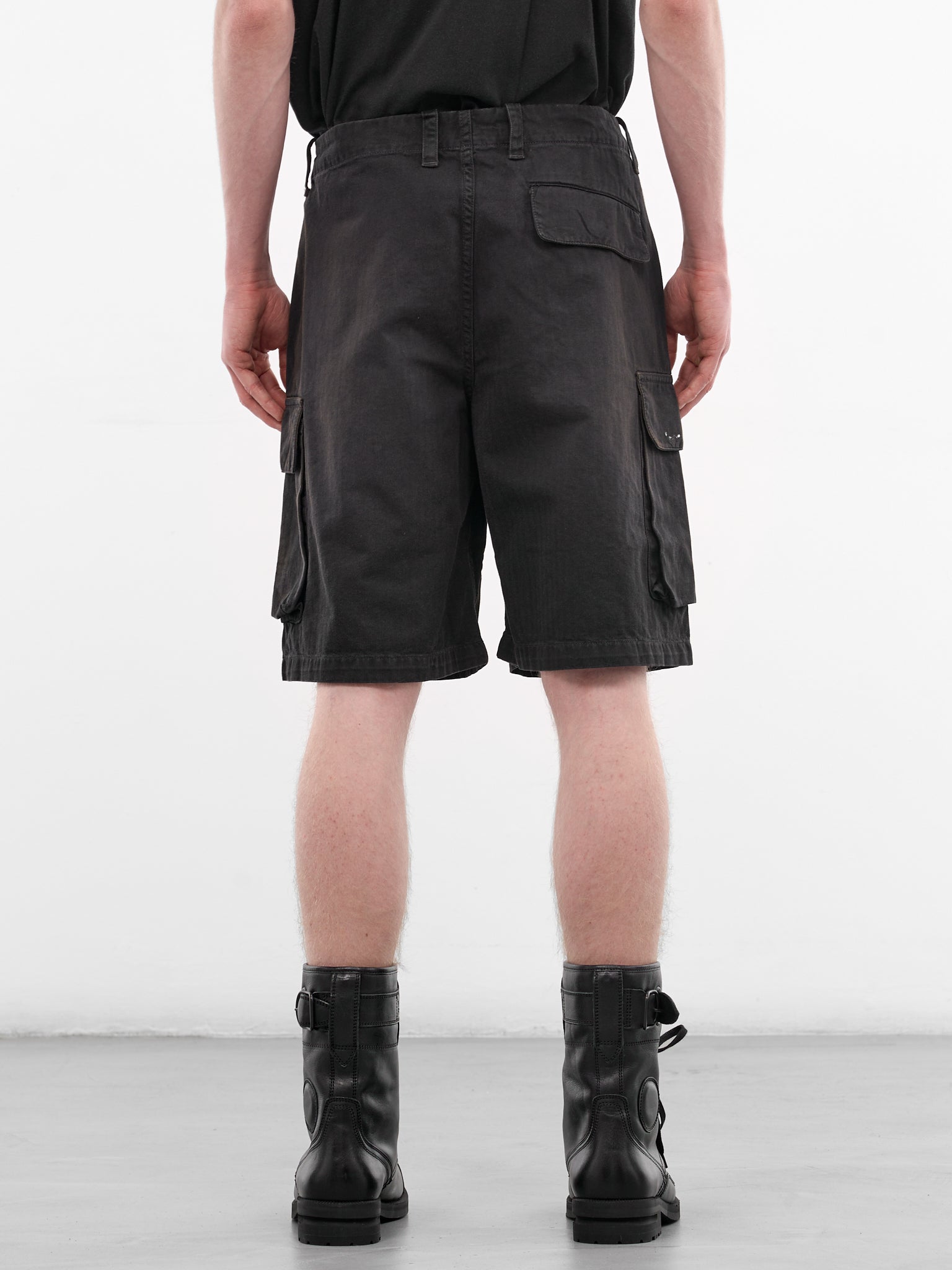 Vintage Finished Herringbone Mount Shorts (M2264MSJH-NEBULA-WASH-JUNGLE-H)