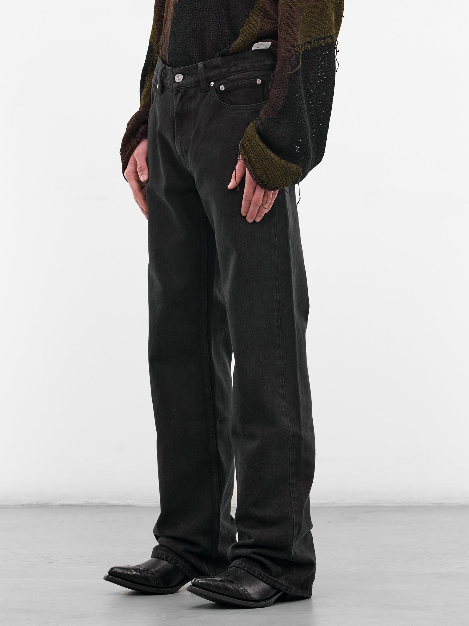 Overdyed Black Carlson Cut Jeans (M2265CH-OVERDYED-HIGHWAY-BLACK)