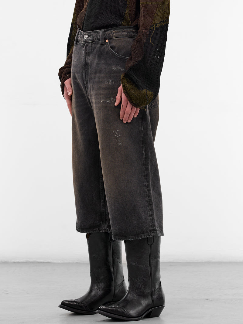 Nebula Wash Capri Cut Jeans (M2265CN-NEBULLA-WASH)