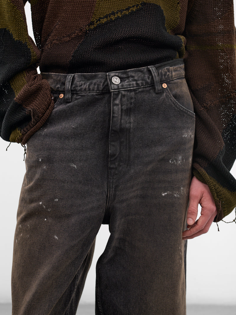 Nebula Wash Capri Cut Jeans (M2265CN-NEBULLA-WASH)