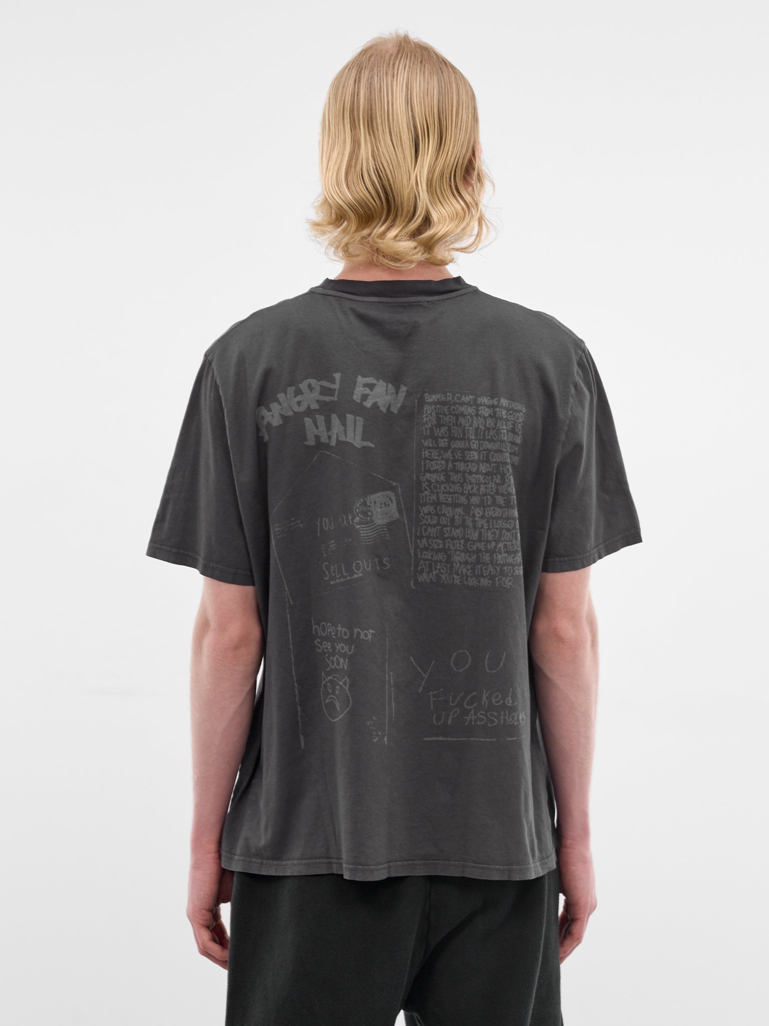 Boxy 'Angry Fan Mail' Tee (M2266BA-ANGRY-FAN-MAIL-PRINT)